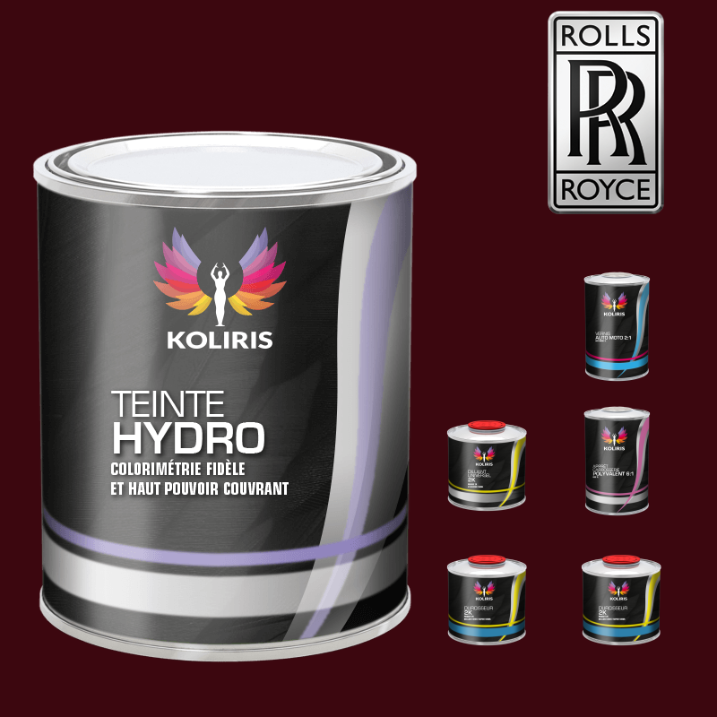Pack peinture vernis apprêt voiture hydro Rolls Royce