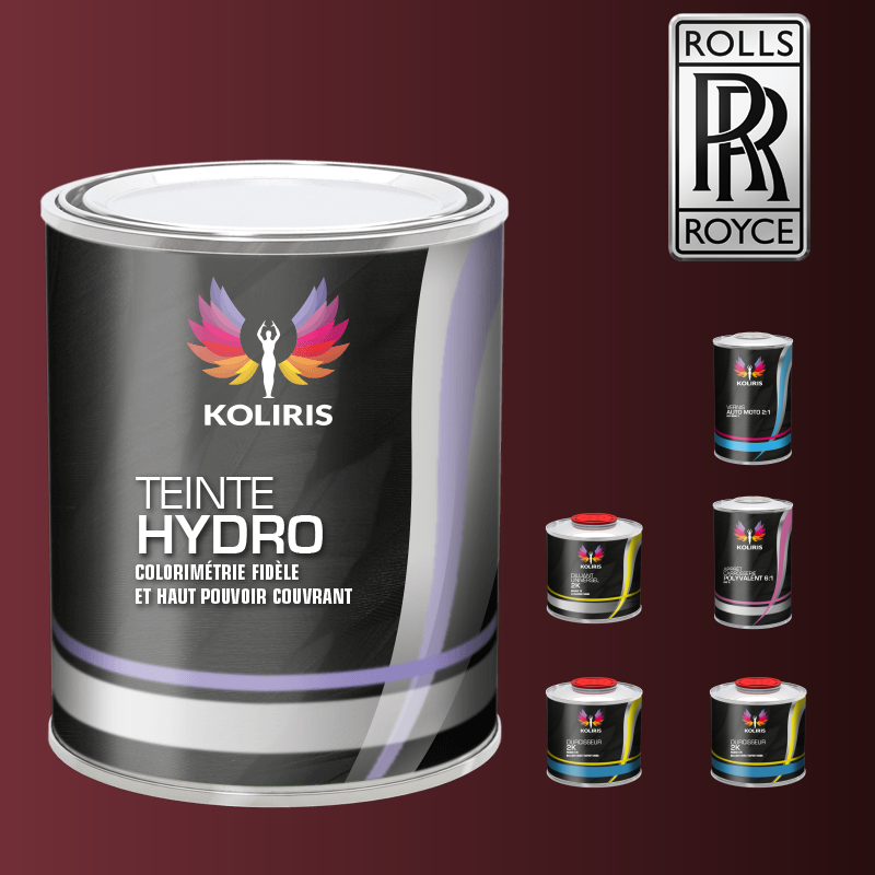 Pack peinture vernis apprêt voiture hydro Rolls Royce