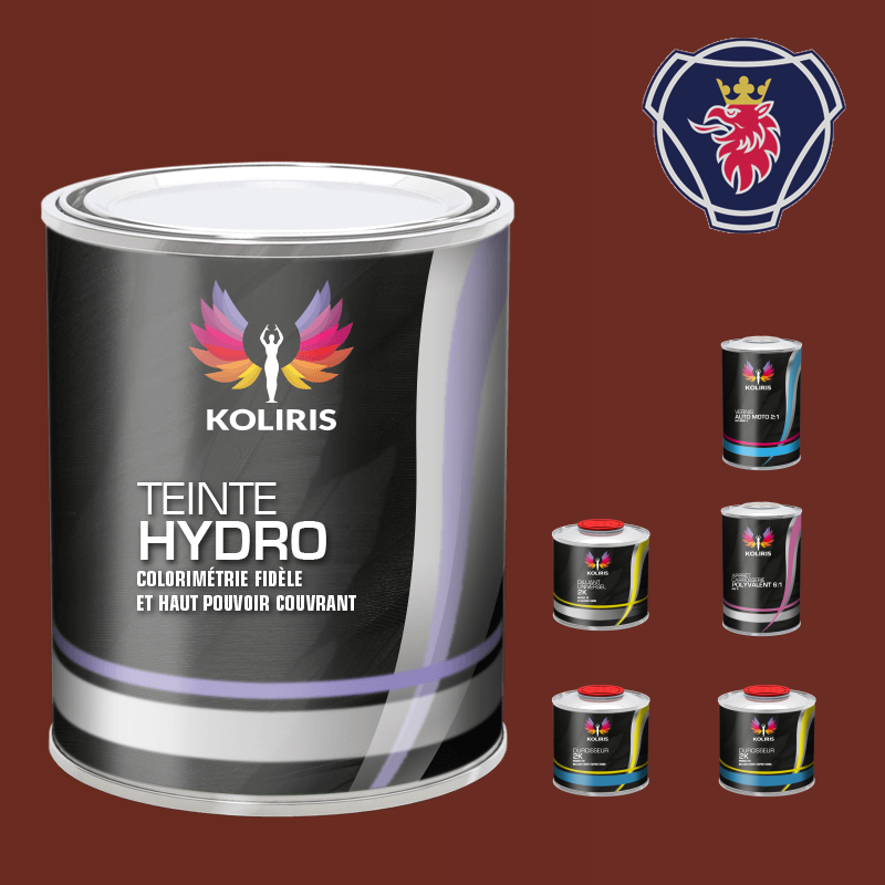 Pack peinture vernis apprêt utilitaire - camion hydro Scania Vabis