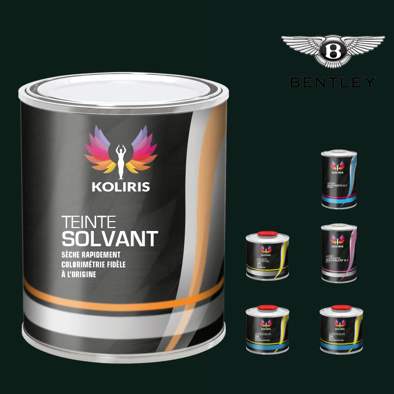 Pack peinture vernis apprêt voiture solvant Bentley - Koliris