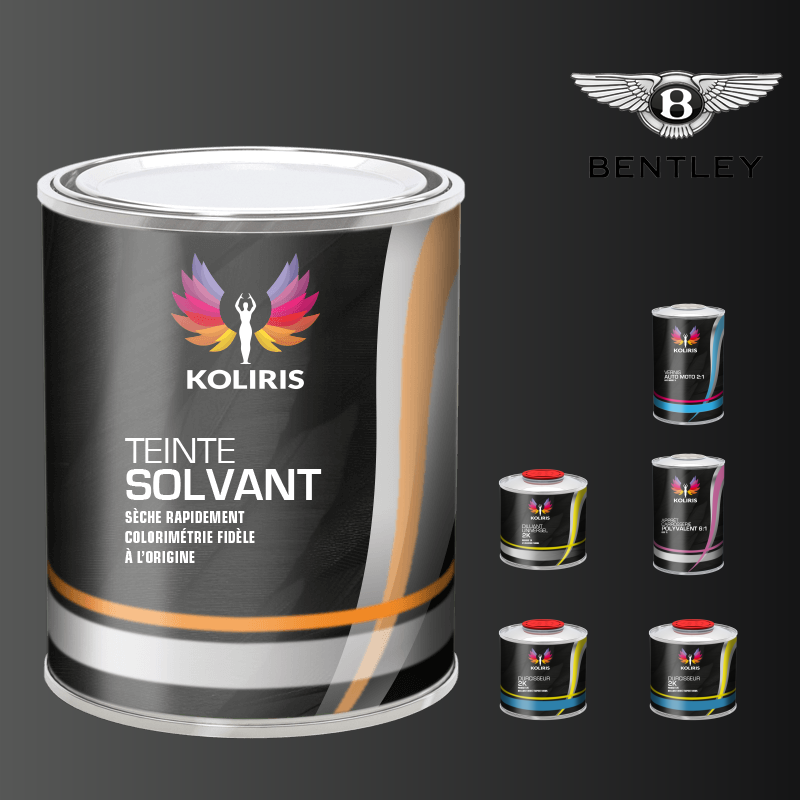 Pack peinture vernis apprêt voiture solvant Bentley - Koliris