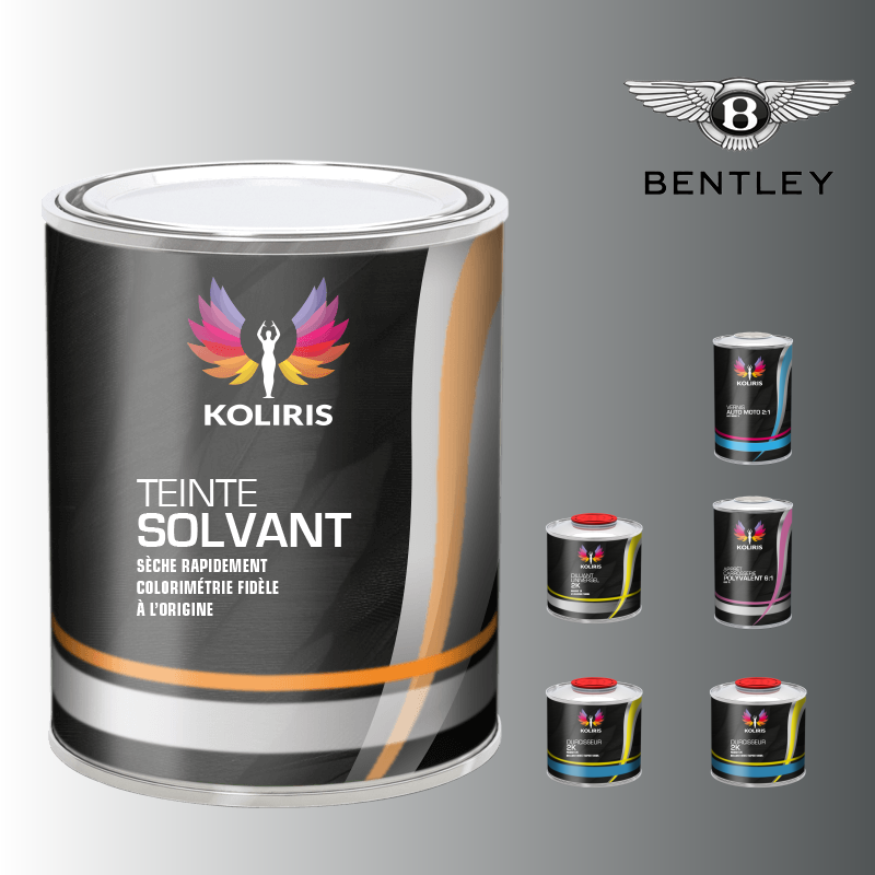 Pack peinture vernis apprêt voiture solvant Bentley - Koliris