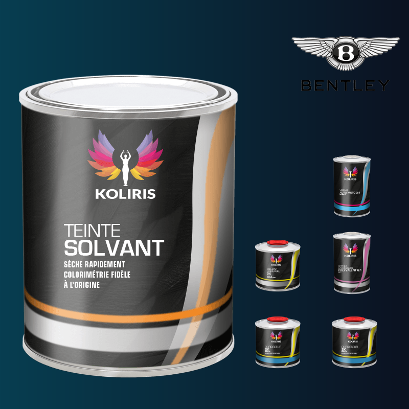 Pack peinture vernis apprêt voiture solvant Bentley - Koliris