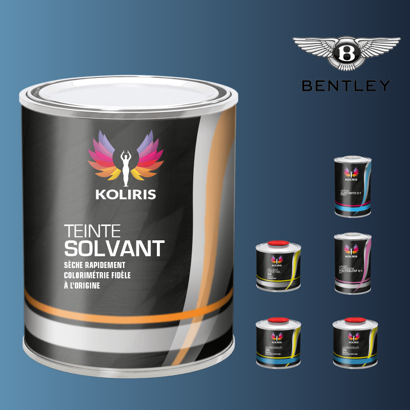 Pack peinture vernis apprêt voiture solvant Bentley - Koliris