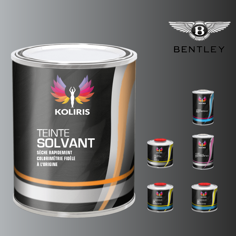 Pack peinture vernis apprêt voiture solvant Bentley - Koliris