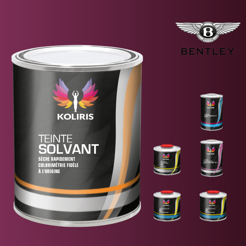 Pack peinture vernis apprêt voiture solvant Bentley - Koliris