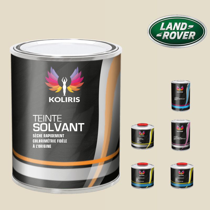 Pack peinture vernis apprêt voiture solvant Landrover - Carenciel.pro