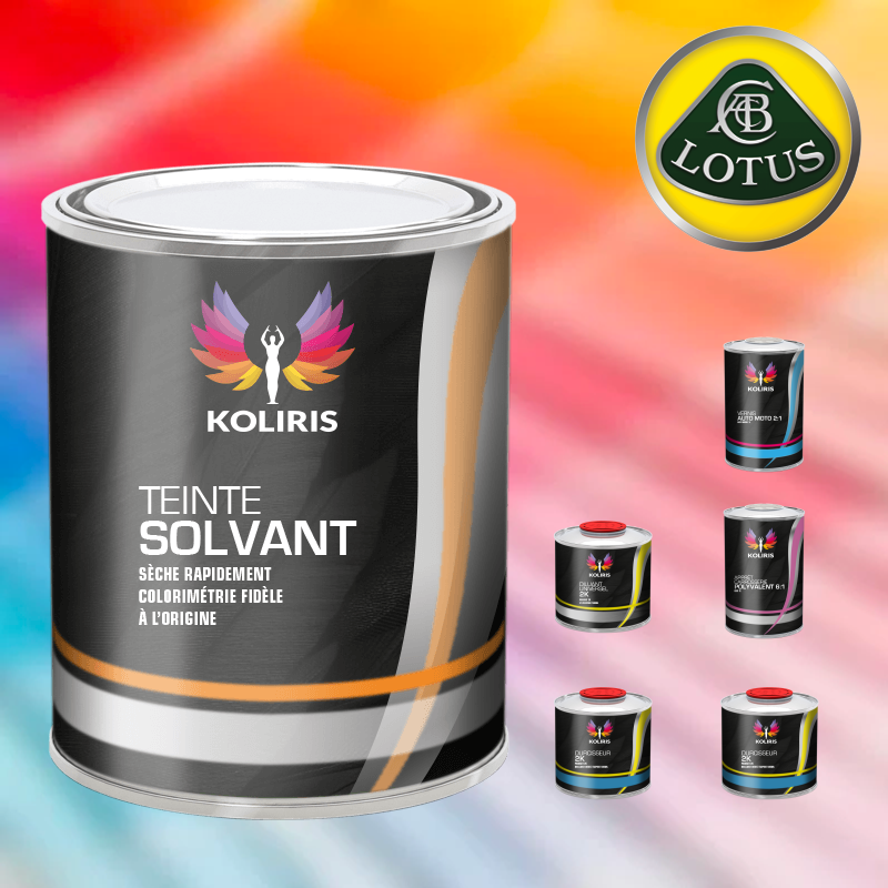 Pack peinture vernis apprêt voiture solvant Lotus - Carenciel.pro