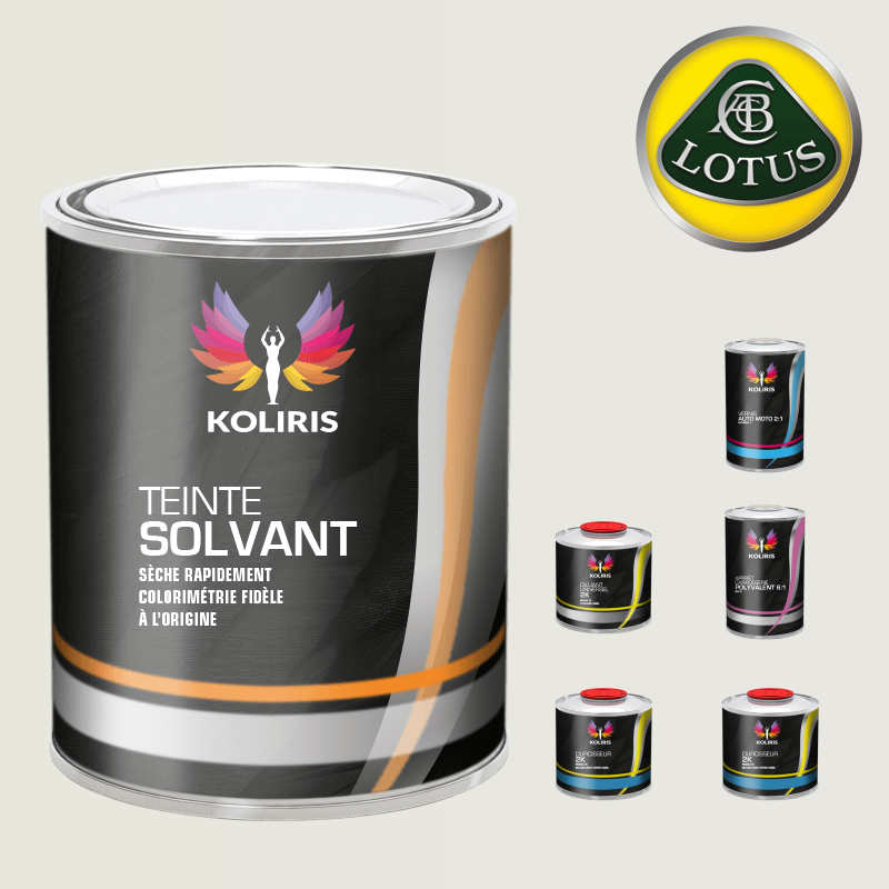 Pack peinture vernis apprêt voiture solvant Lotus - Carenciel.pro