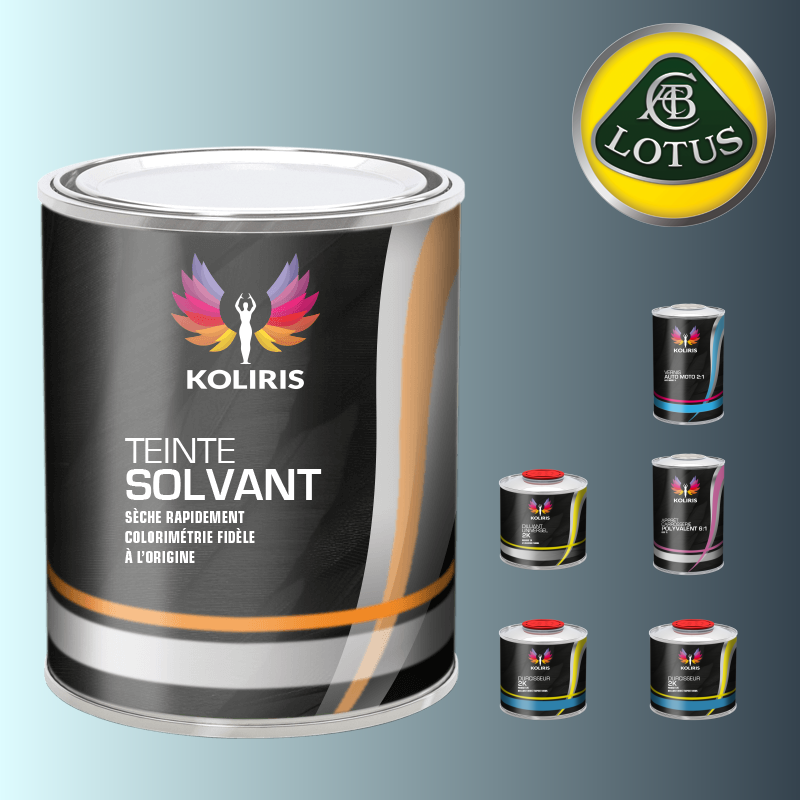 Pack peinture vernis apprêt voiture solvant Lotus - Carenciel.pro