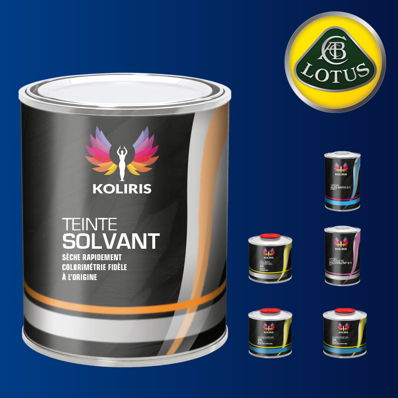Pack peinture vernis apprêt voiture solvant Lotus - Carenciel.pro