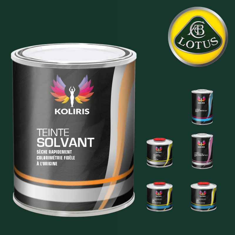 Pack peinture vernis apprêt voiture solvant Lotus - Carenciel.pro