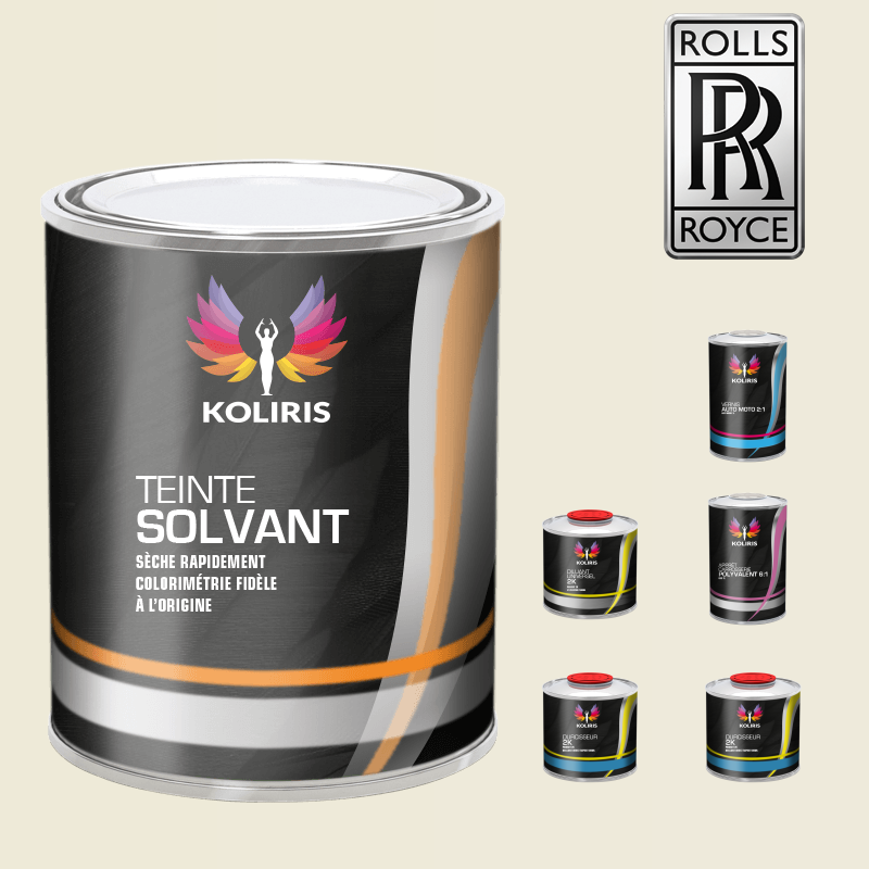 Pack peinture vernis apprêt voiture solvant Rolls Royce - Carenciel.pro