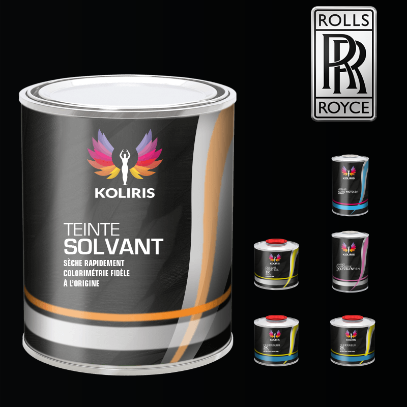 Pack peinture vernis apprêt voiture solvant Rolls Royce - Carenciel.pro