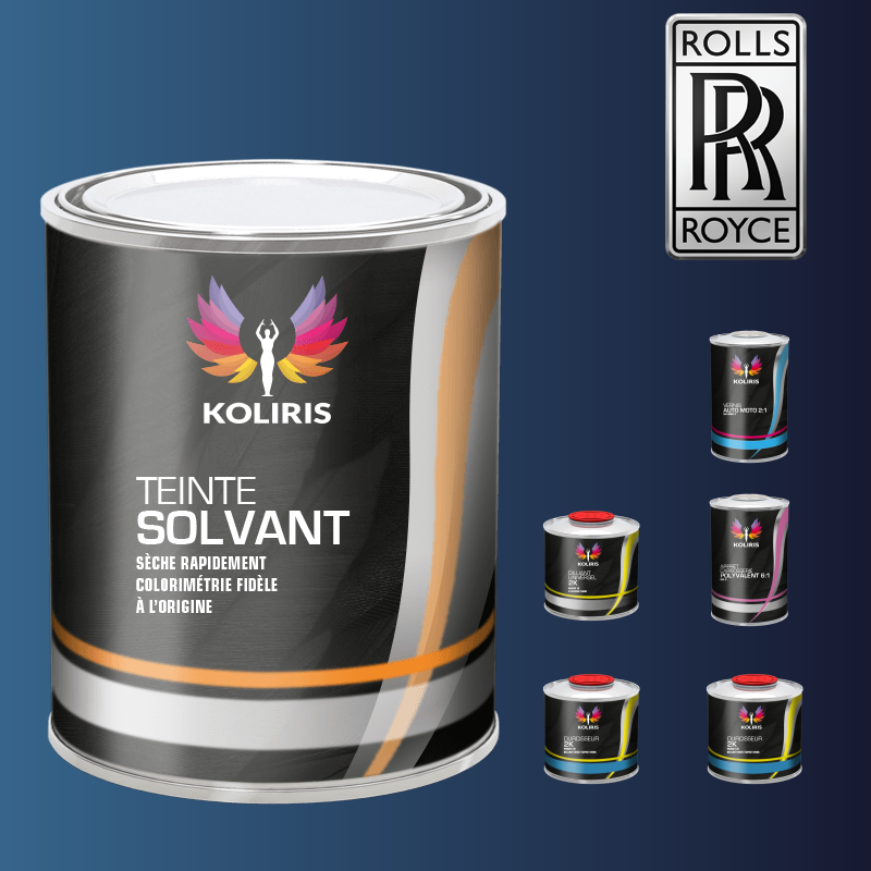 Pack peinture vernis apprêt voiture solvant Rolls Royce - Carenciel.pro