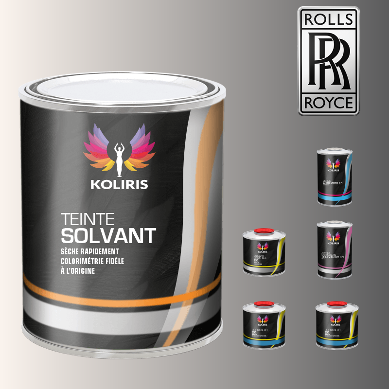 Pack peinture vernis apprêt voiture solvant Rolls Royce - Carenciel.pro