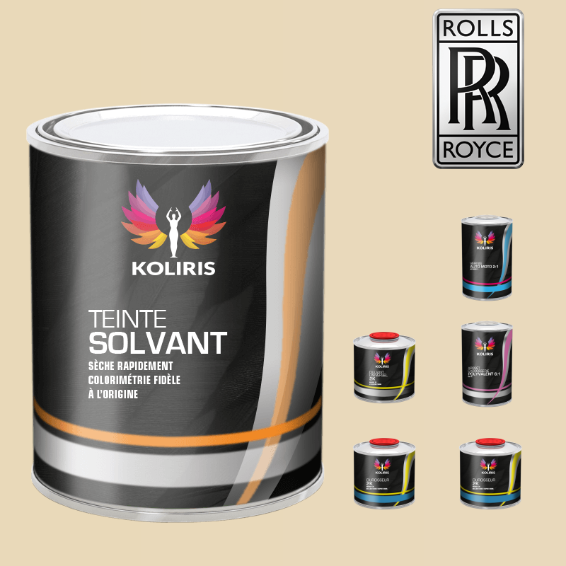 Pack peinture vernis apprêt voiture solvant Rolls Royce - Carenciel.pro