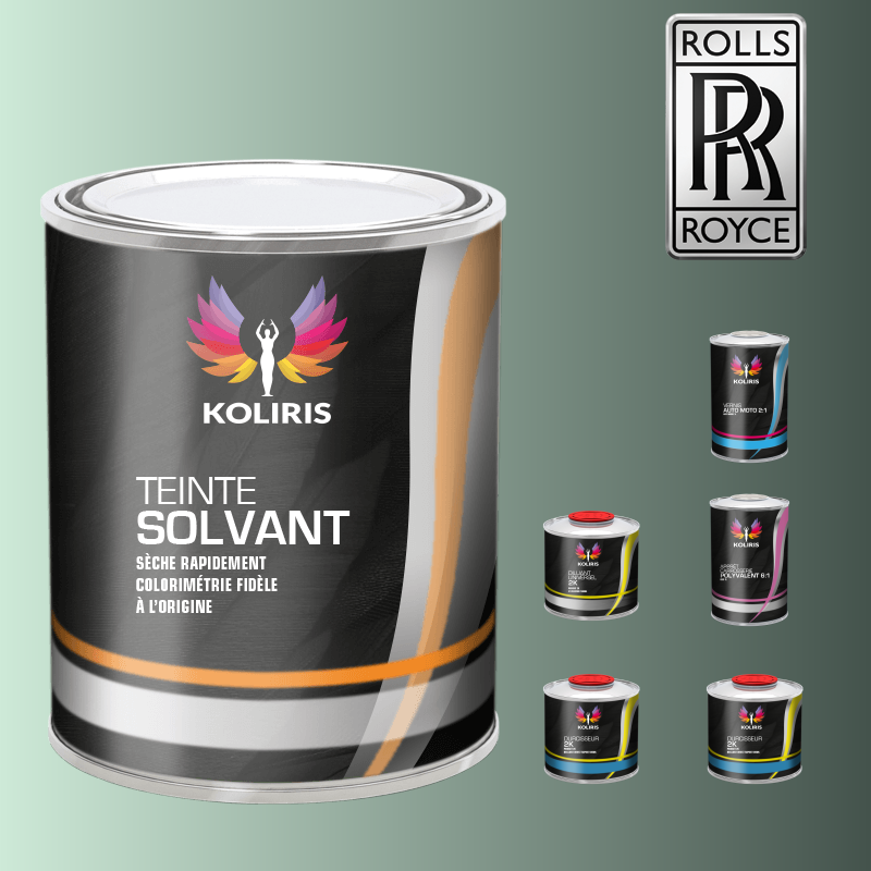 Pack peinture vernis apprêt voiture solvant Rolls Royce - Carenciel.pro