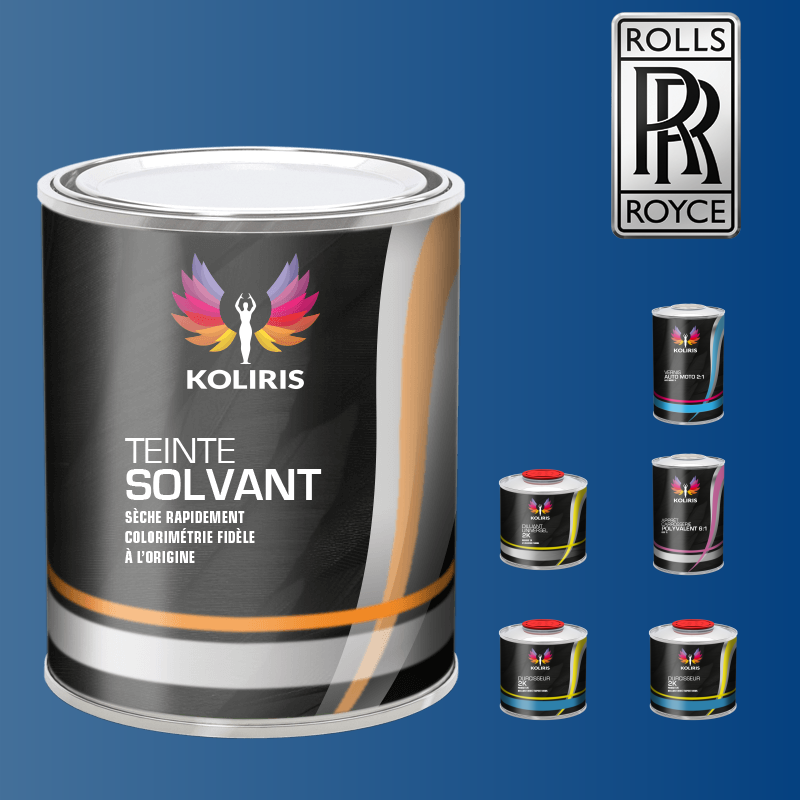 Pack peinture vernis apprêt voiture solvant Rolls Royce - Carenciel.pro