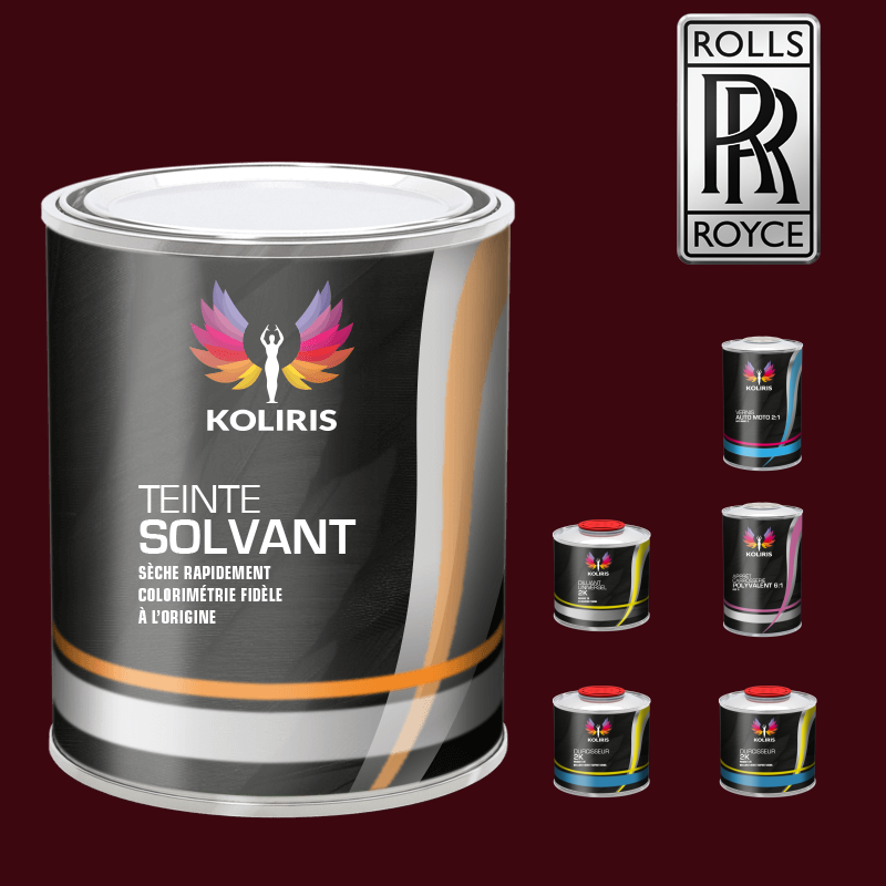 Pack peinture vernis apprêt voiture solvant Rolls Royce - Carenciel.pro