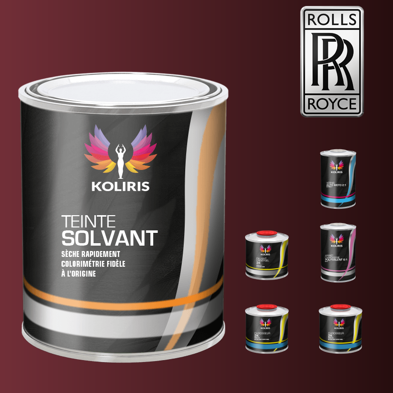 Pack peinture vernis apprêt voiture solvant Rolls Royce - Carenciel.pro