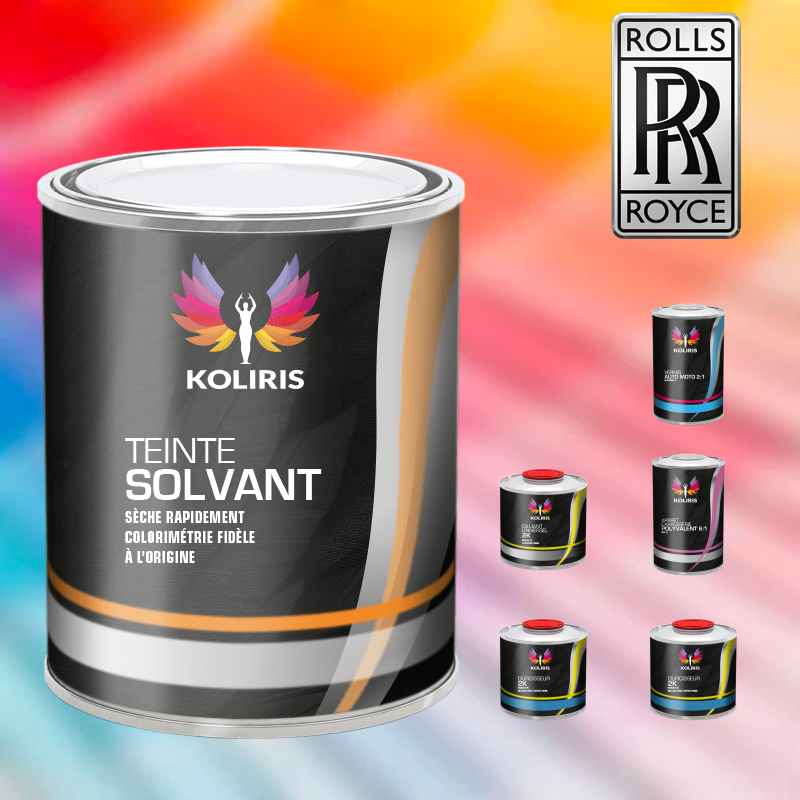 Pack peinture vernis apprêt voiture solvant Rolls Royce - Carenciel.pro