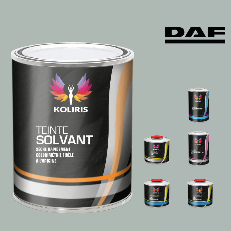 Pack peinture vernis apprêt utilitaire - camion solvant Daf