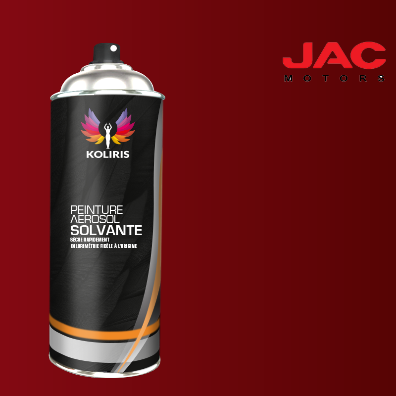 Bombe de peinture utilitaire solvant Jac Motors