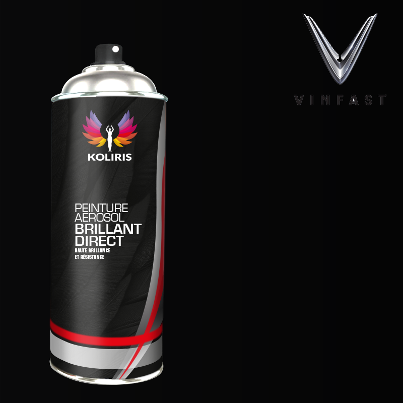 Bombe de peinture voiture Vinfast 1K brillant 400ml