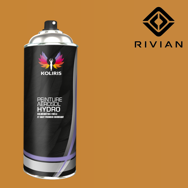Bombe de peinture voiture Rivian - Koliris