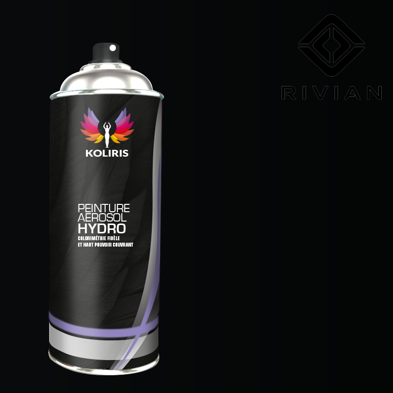 Bombe de peinture voiture Rivian - Koliris