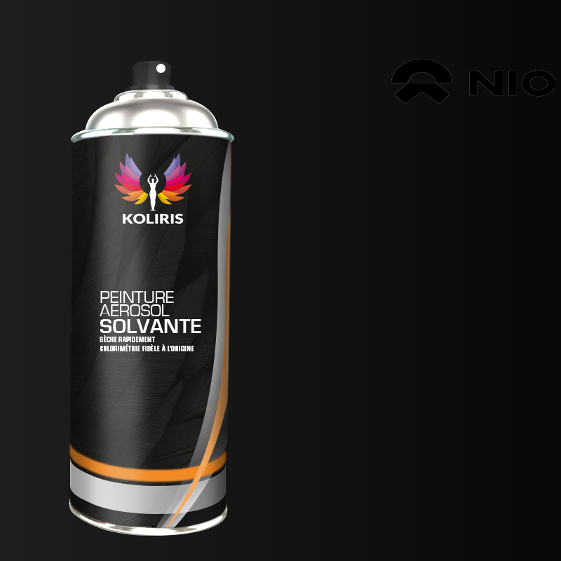 Bombe de peinture voiture solvant Nio 400ml