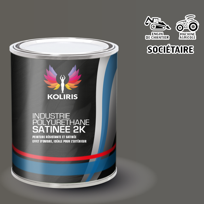 Peinture polyuréthane 2K pour engins de chantier et machines agricoles