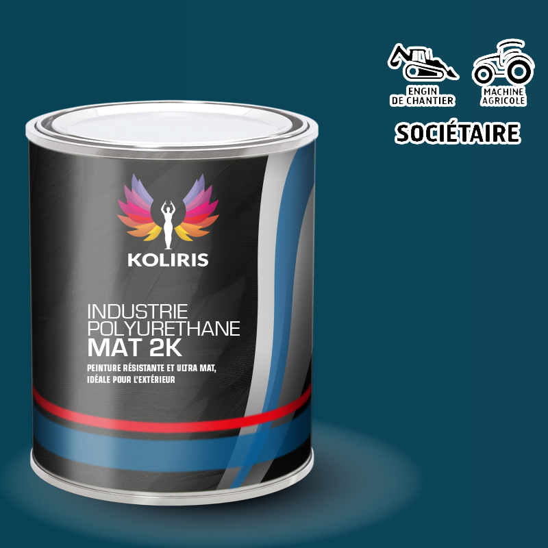 Peinture industrie 2K PU mat Agricole et Engin de chantier - Carenciel.pro
