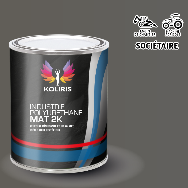 Peinture industrie 2K PU mat Agricole et Engin de chantier - Carenciel.pro
