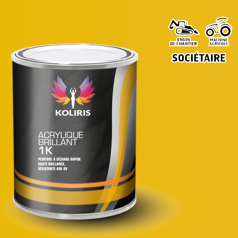 Peinture industrielle brillante Agricole et Engin de chantier - Carenciel