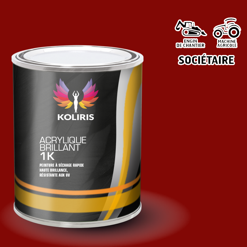 Peinture industrielle brillante Agricole et Engin de chantier - Carenciel