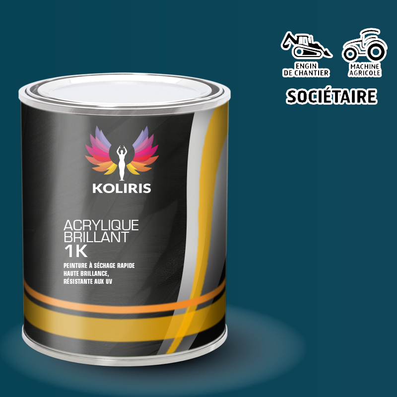Peinture industrielle brillante Agricole et Engin de chantier - Carenciel
