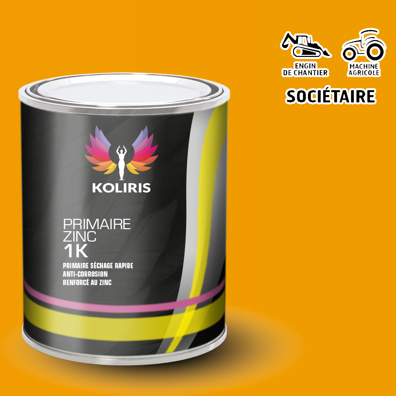 Primaire au zinc anti corrosion Agricole et Engin de chantier - carenciel.pro