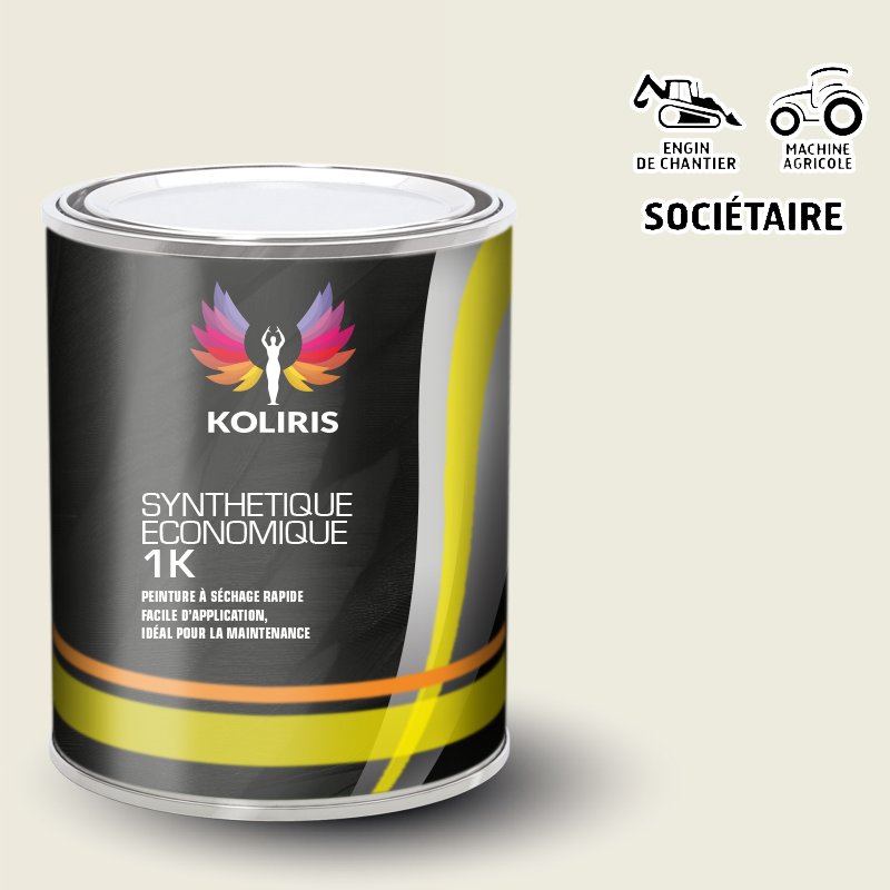 Peinture industrielle pour maintenance agricole et engin de chantier