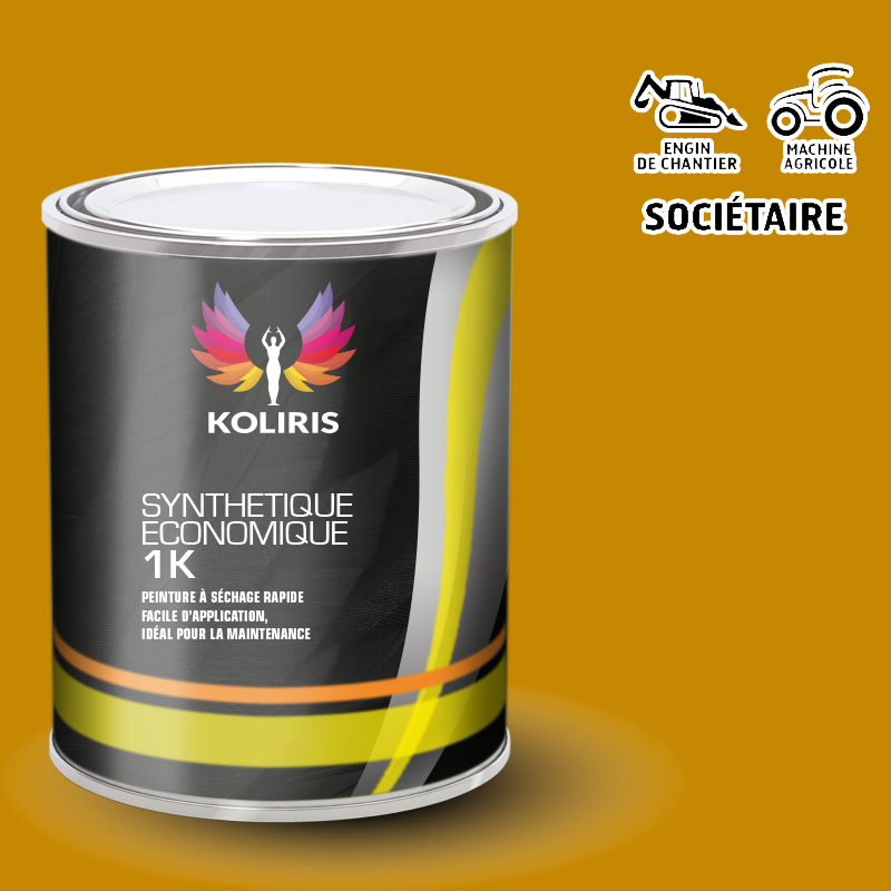 Peinture industrielle pour maintenance agricole et engin de chantier