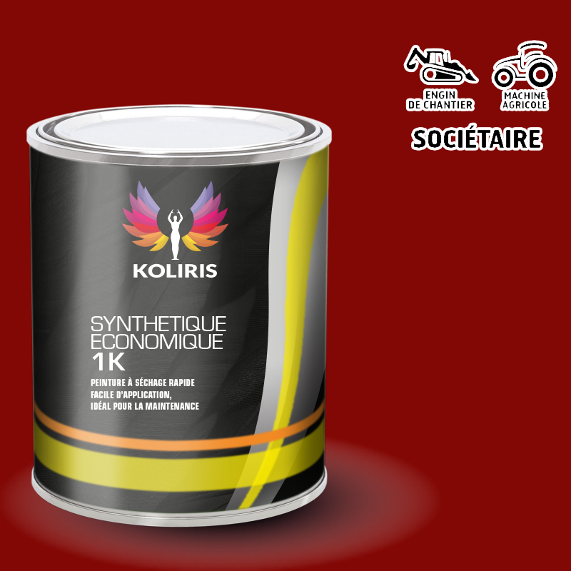Peinture industrielle pour maintenance agricole et engin de chantier