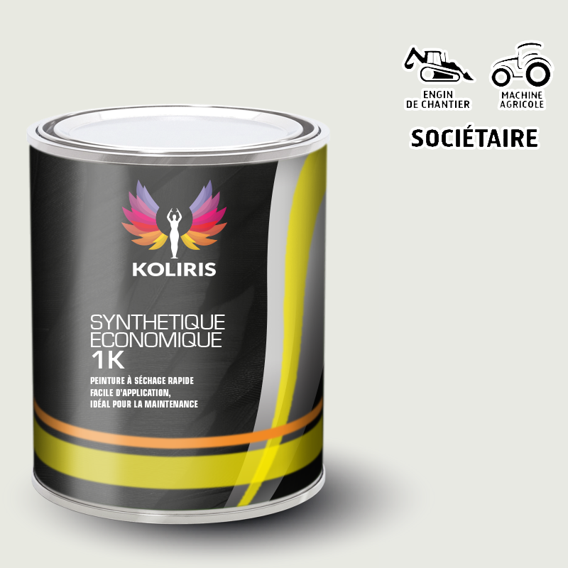 Peinture industrielle pour maintenance agricole et engin de chantier