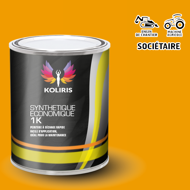 Peinture industrielle pour maintenance agricole et engin de chantier