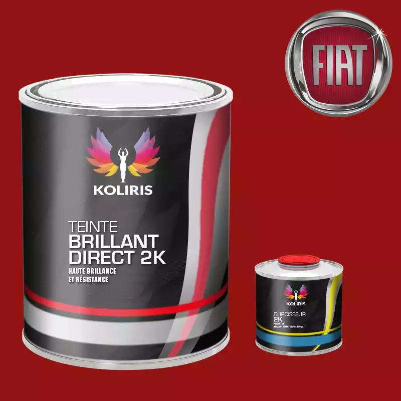 Kit peinture et durcisseur voiture brillant direct VOC420 Fiat