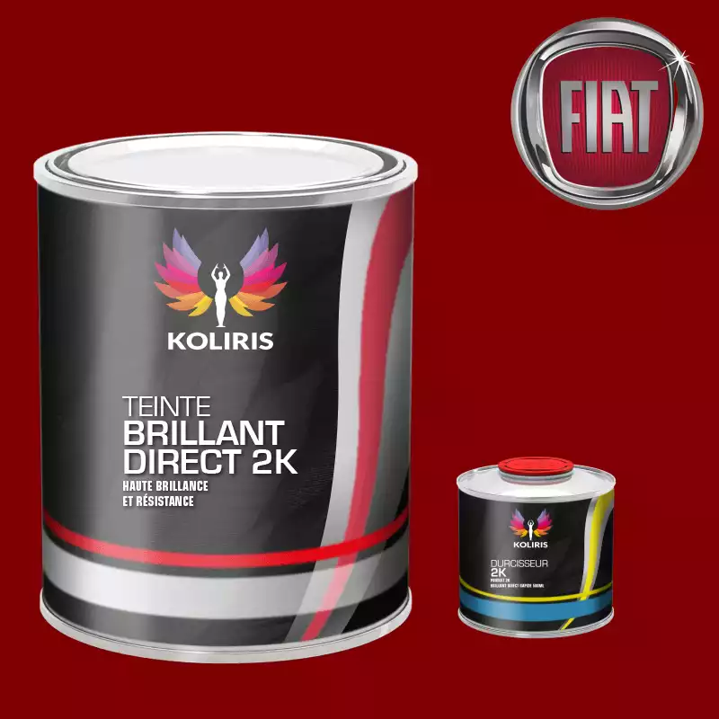 Kit peinture et durcisseur voiture brillant direct VOC420 Fiat