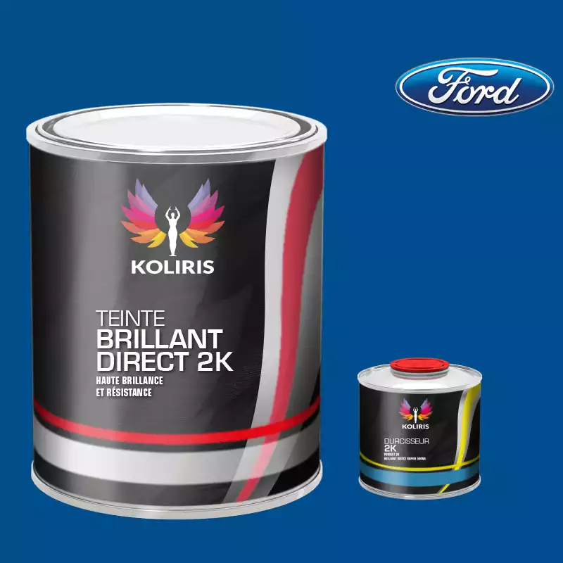 Kit peinture et durcisseur voiture brillant direct VOC420 Ford