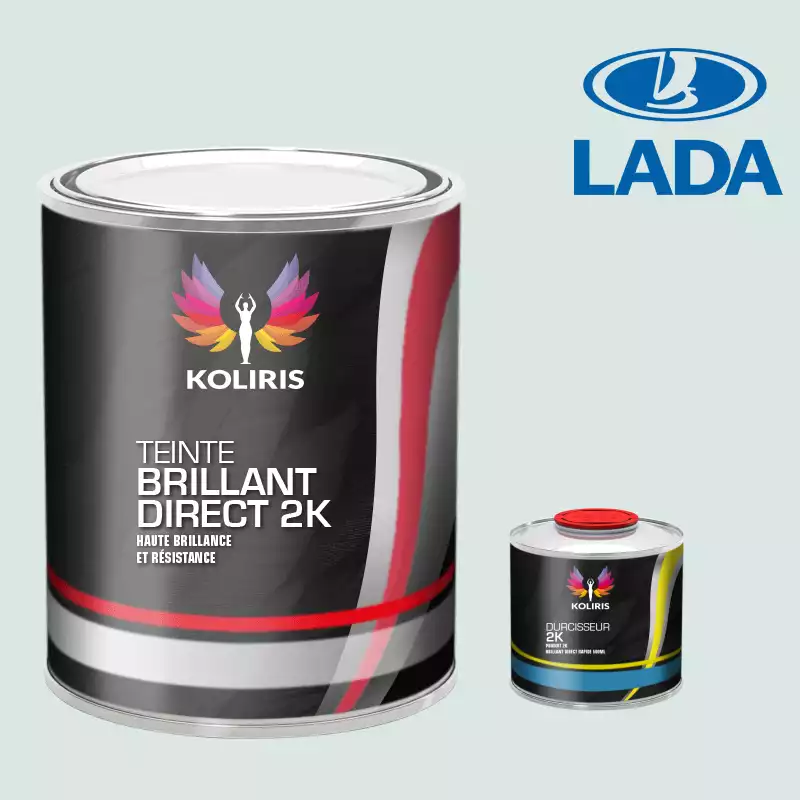 Kit peinture et durcisseur voiture brillant direct VOC420 Lada