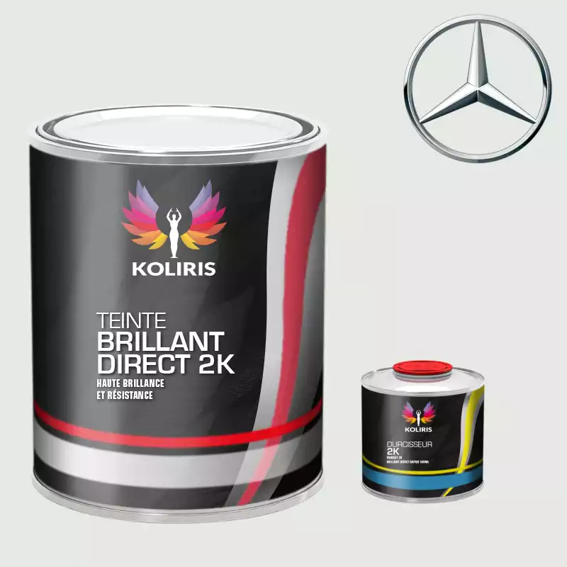 Kit peinture et durcisseur voiture brillant direct VOC420 Mercedes Benz 