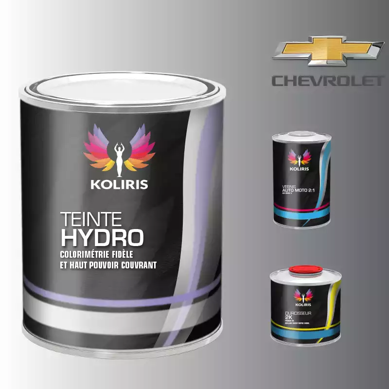 Kit peinture et vernis voiture hydro Chevrolet 